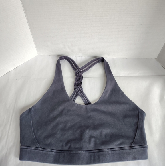Soulcycle Sports Bra Size Large Soul Athletic Bra Braided Strap Yoga Gym Bra - Picture 1 of 15